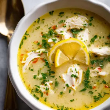 Greek Lemon Chicken Soup