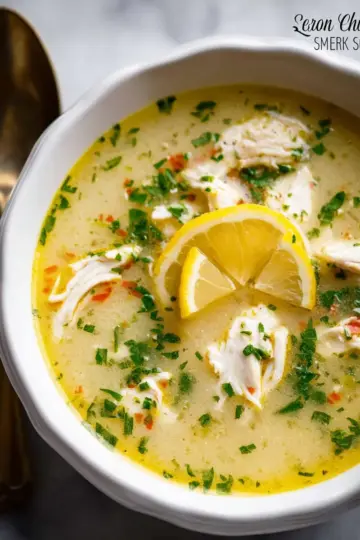Greek Lemon Chicken Soup