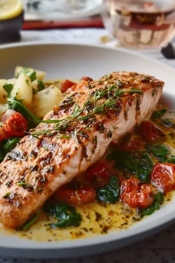 Tuscan salmon