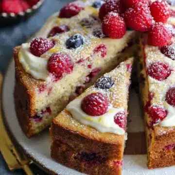 Raspberry Lemon Cake