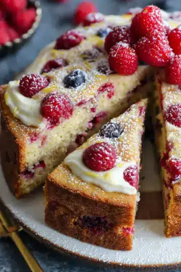Raspberry Lemon Cake