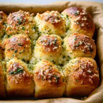 Garlic Parmesan Pull-Apart Rolls
