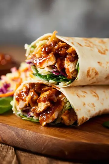 BBQ Chicken Wraps