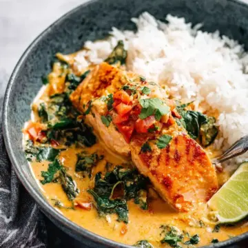 Coconut Curry Salmon