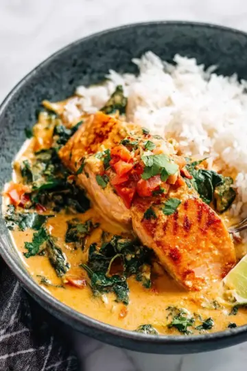 Coconut Curry Salmon