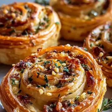 Savory Cheese Pastry Coils