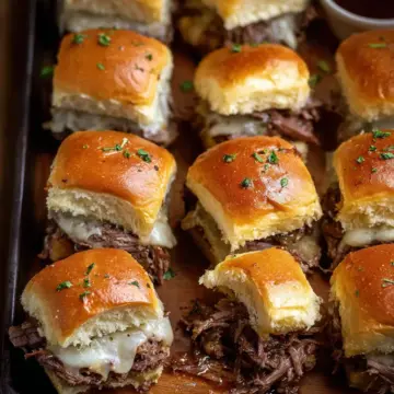 Real French Dip Sliders