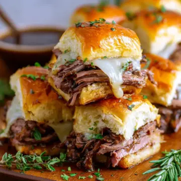 Easy French Dip Sliders Recipe