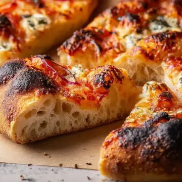 Artisan No-Knead Pizza Crust