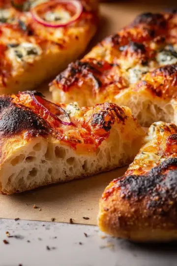 Artisan No-Knead Pizza Crust