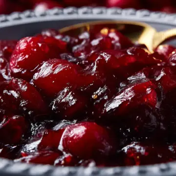 Cranberry sauce