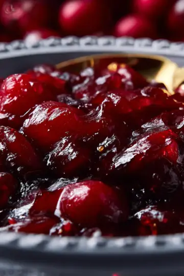 Cranberry sauce