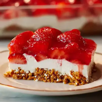 Strawberry Pretzel Salad