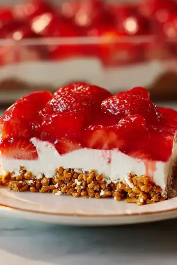 Strawberry Pretzel Salad