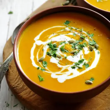 Curried Butternut Squash Soup