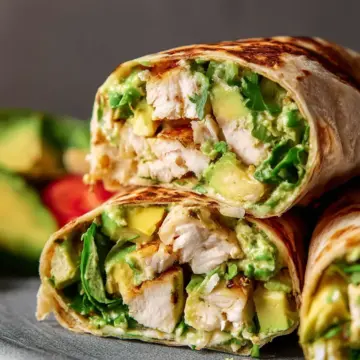 Chicken Avocado Wraps