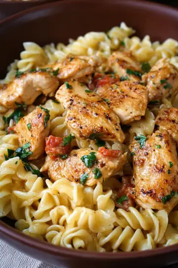 Chicken and Buttered Noodles