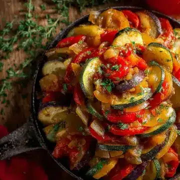 La recette de la ratatouille