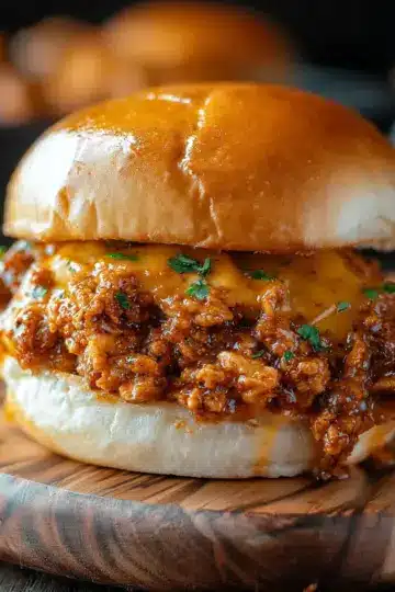 Cajun Chicken Sloppy Joes