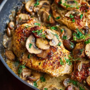 20-Minute Mushroom Chicken
