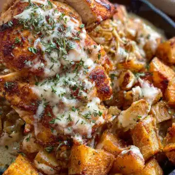 Garlic Parmesan Chicken and Potatoes