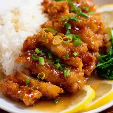 Crispy Chinese Lemon Chicken