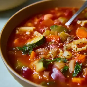 Jamie's Minestrone Soup