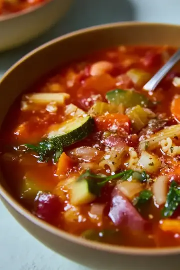 Jamie's Minestrone Soup