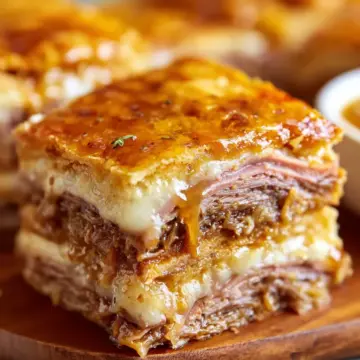French Dip Squares