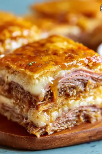 French Dip Squares