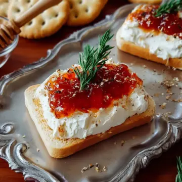Pepper Jelly Cream Cheese Appetizer