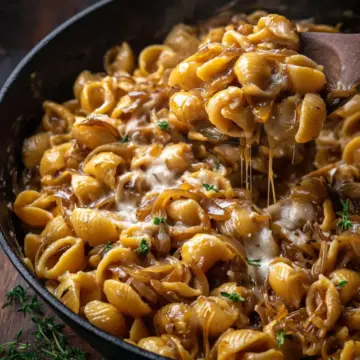 One Pot French Onion Pasta
