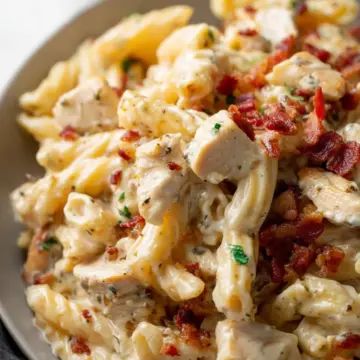 Chicken Bacon Ranch Pasta