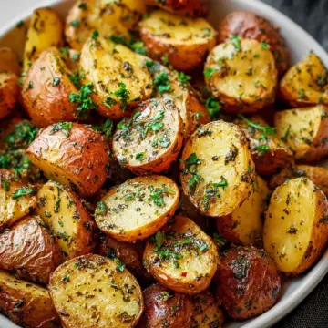 Garlic Herb Roasted Potatoes