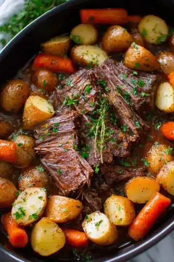 Perfect Slow Cooker Pot Roast