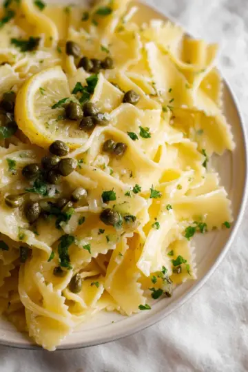 Lemon Caper Pasta