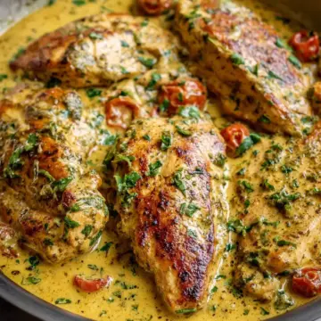 Creamy Pesto Chicken