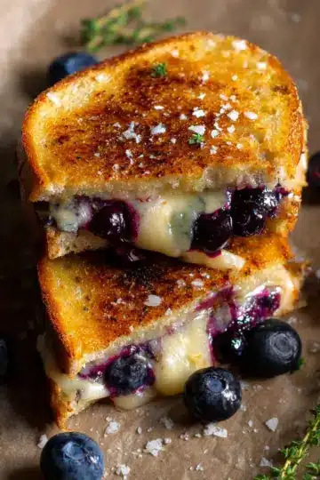 Blueberry White Cheddar Grilled Cheese