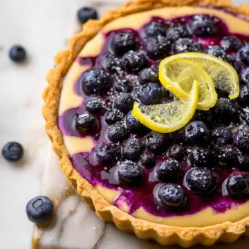 Lemon Blueberry Tart