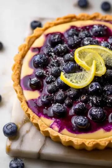 Lemon Blueberry Tart