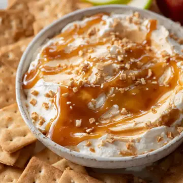 Cream Cheese Caramel Apple Dip