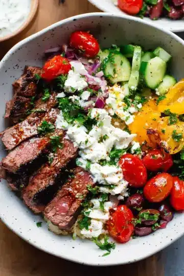 Mediterranean Steak Bowl