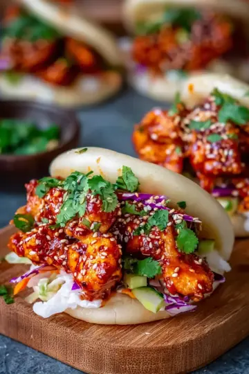 Korean Chicken Bao