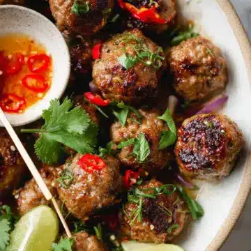 Thai Meatballs