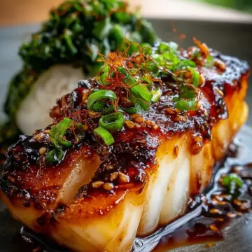 Ginger Soy Glazed Cod