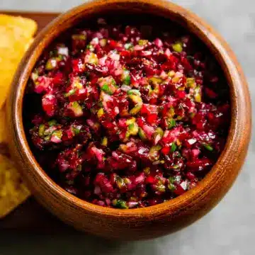 Cranberry Jalapeño Salsa