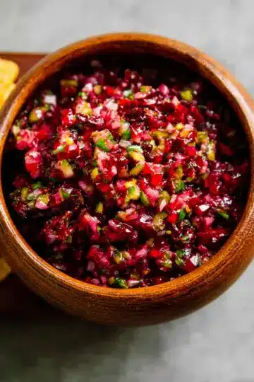 Cranberry Jalapeño Salsa
