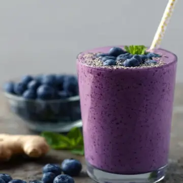 Blueberry-Ginger Smoothie Recipe
