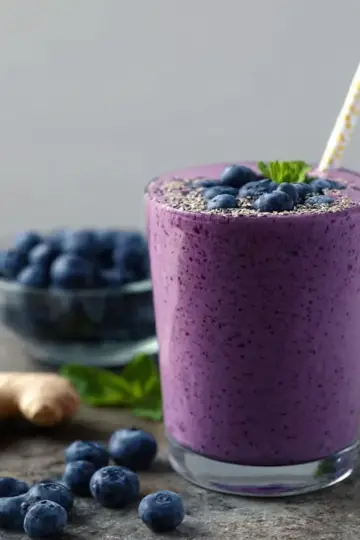 Blueberry-Ginger Smoothie Recipe
