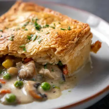 Easy Slow Cooker Chicken Pot Pie